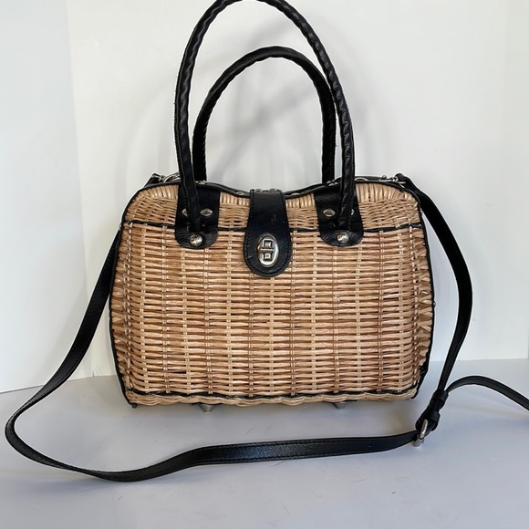 Patricia Nash Bags Nwt Patricia Nash Spring Wicker Bag With